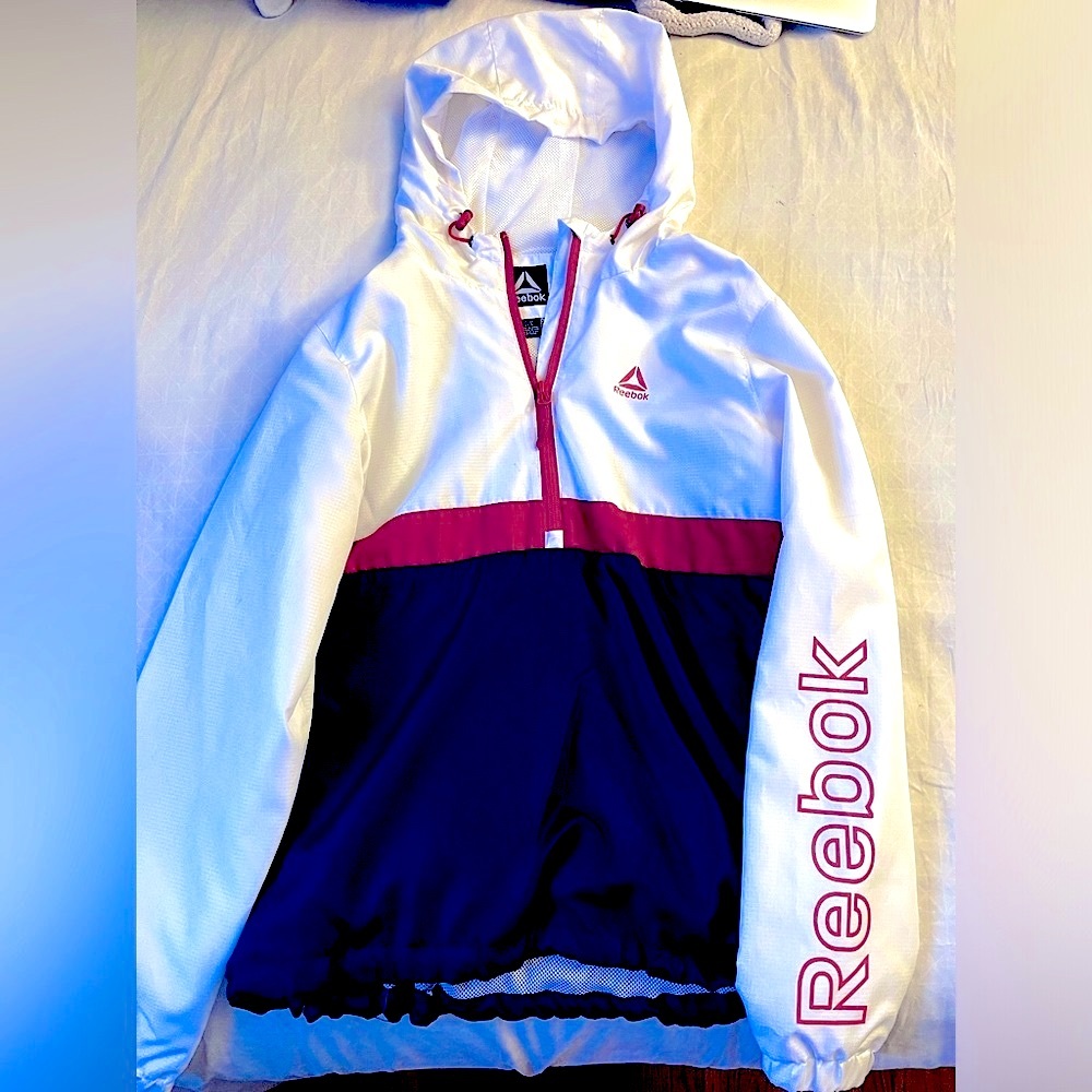 Reebok windbreaker light jacket